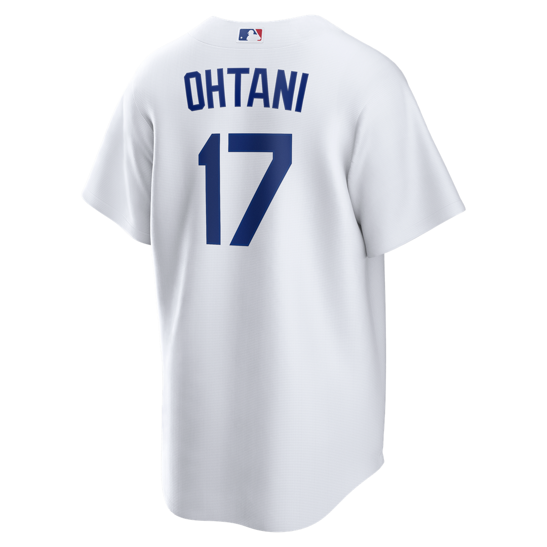 Los Angeles Dodgers Shohei Ohtani White Home Replica Baseball Jersey | MLB Baseball Jersey