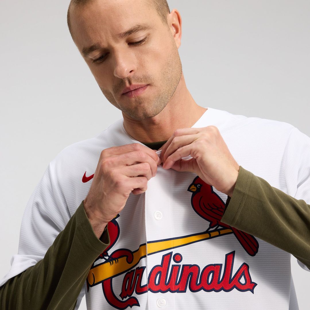 St. Louis Cardinals Masyn Winn White Home Replica Baseball Jersey | MLB Baseball Jersey