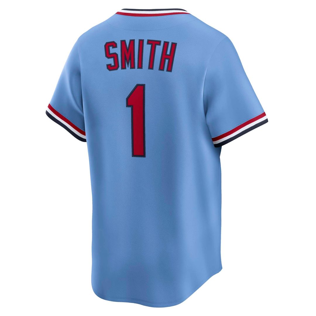 St. Louis Cardinals Ozzie Smith Blue Throwback Cooperstown Collection Limited Baseball Jersey | MLB Baseball Jersey