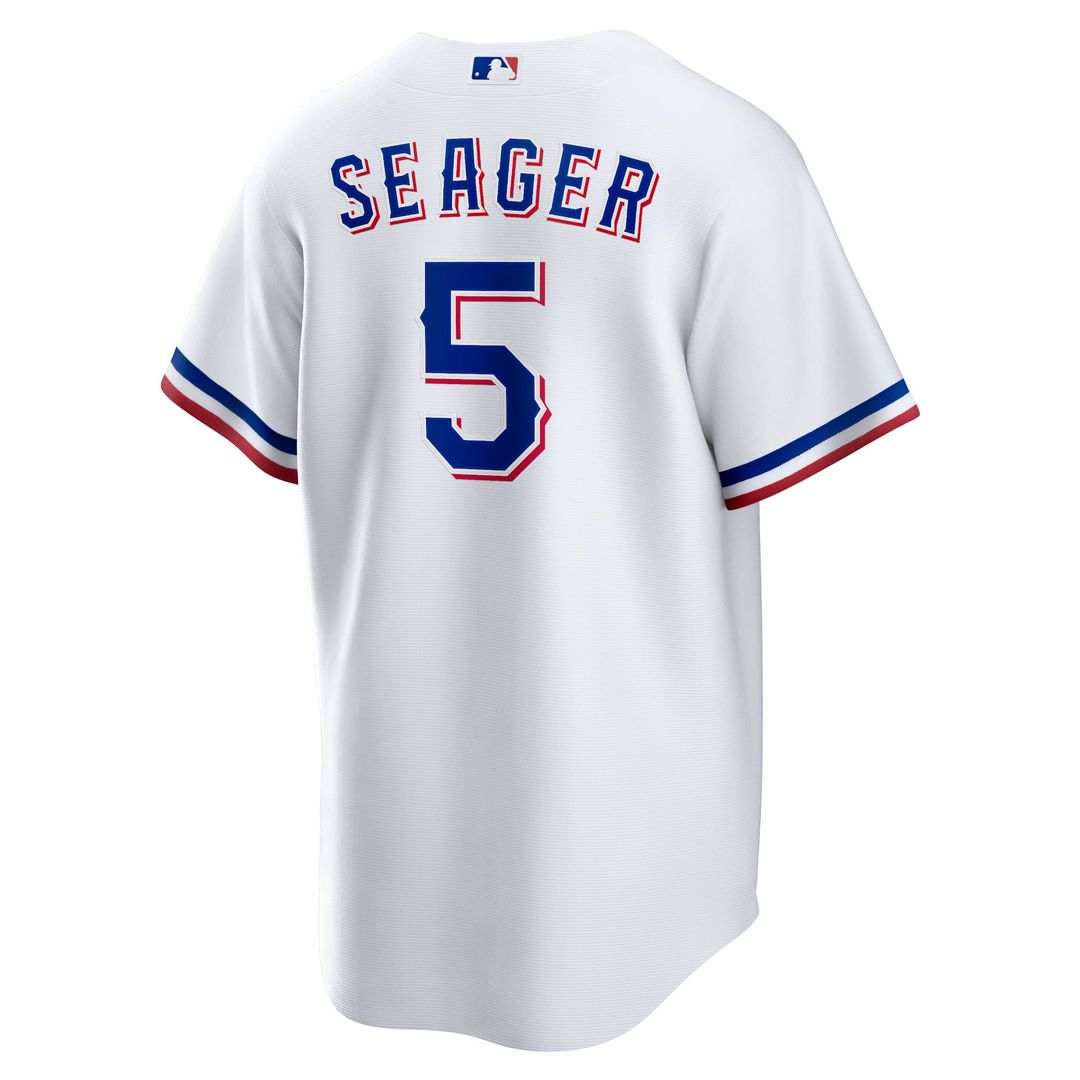 Texas Rangers Corey Seager White Home Replica Baseball Jersey | MLB Baseball Jersey