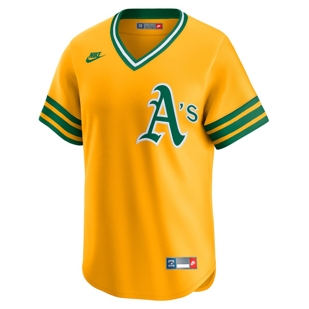 Athletics Gold Cooperstown Collection Limited Baseball Jersey | MLB Baseball Jersey