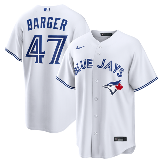 Toronto Blue Jays Addison Barger White Home Replica Baseball Jersey