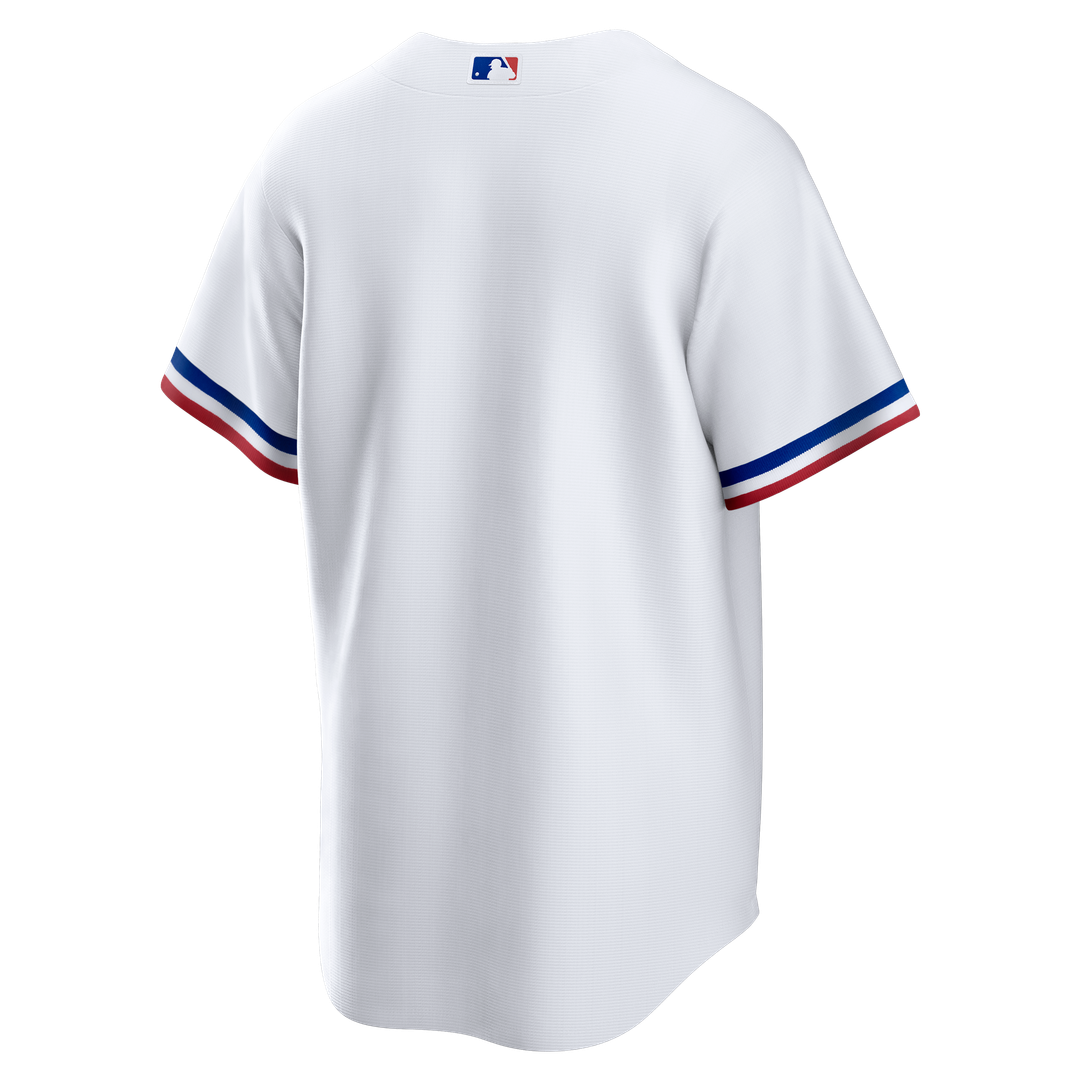 Texas Rangers White Home Big & Tall Replica Baseball Jersey | MLB Baseball Jersey