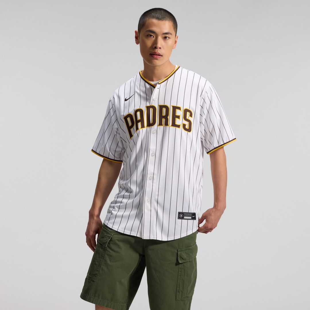 San Diego Padres White Home Replica Baseball Jersey | MLB Baseball Jersey