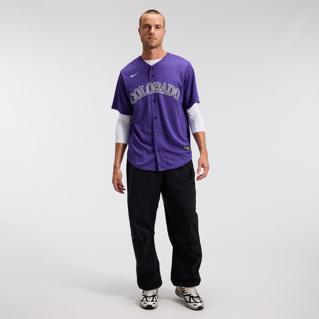 Colorado Rockies Purple Alternate Replica Team Baseball Jersey | MLB Baseball Jersey