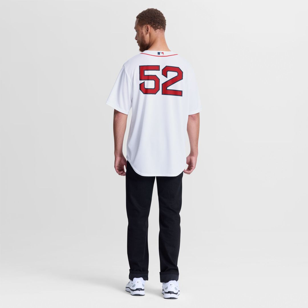 Boston Red Sox Wilyer Abreu White Home Replica Baseball Jersey | MLB Baseball Jersey