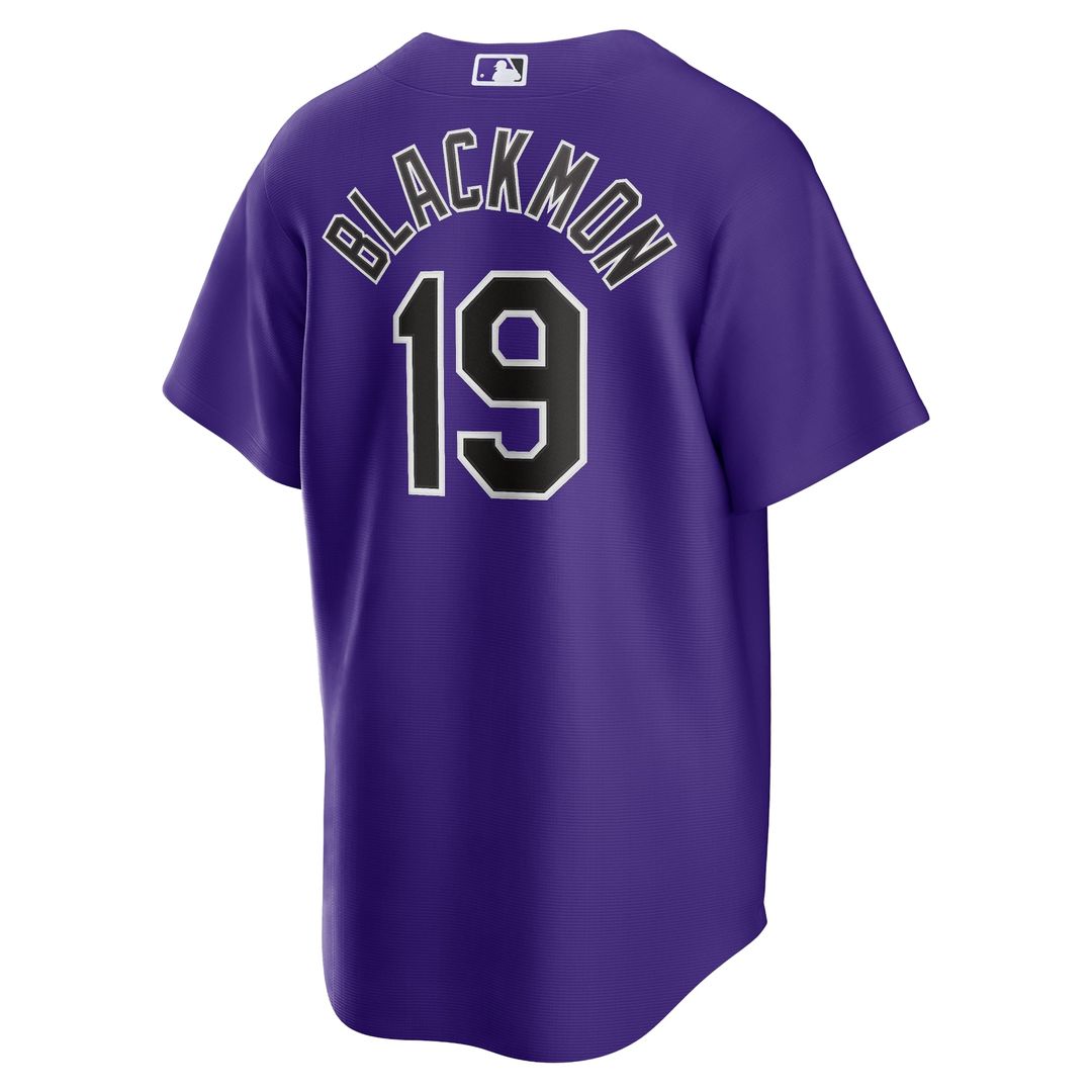 Colorado Rockies Charlie Blackmon White Home Replica Player Name Baseball Jersey | MLB Baseball Jersey