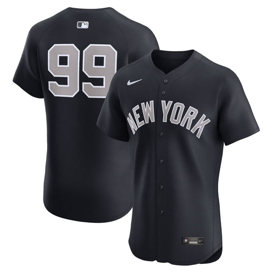 New York Yankees Aaron Judge Navy Alternate Elite Baseball Jersey