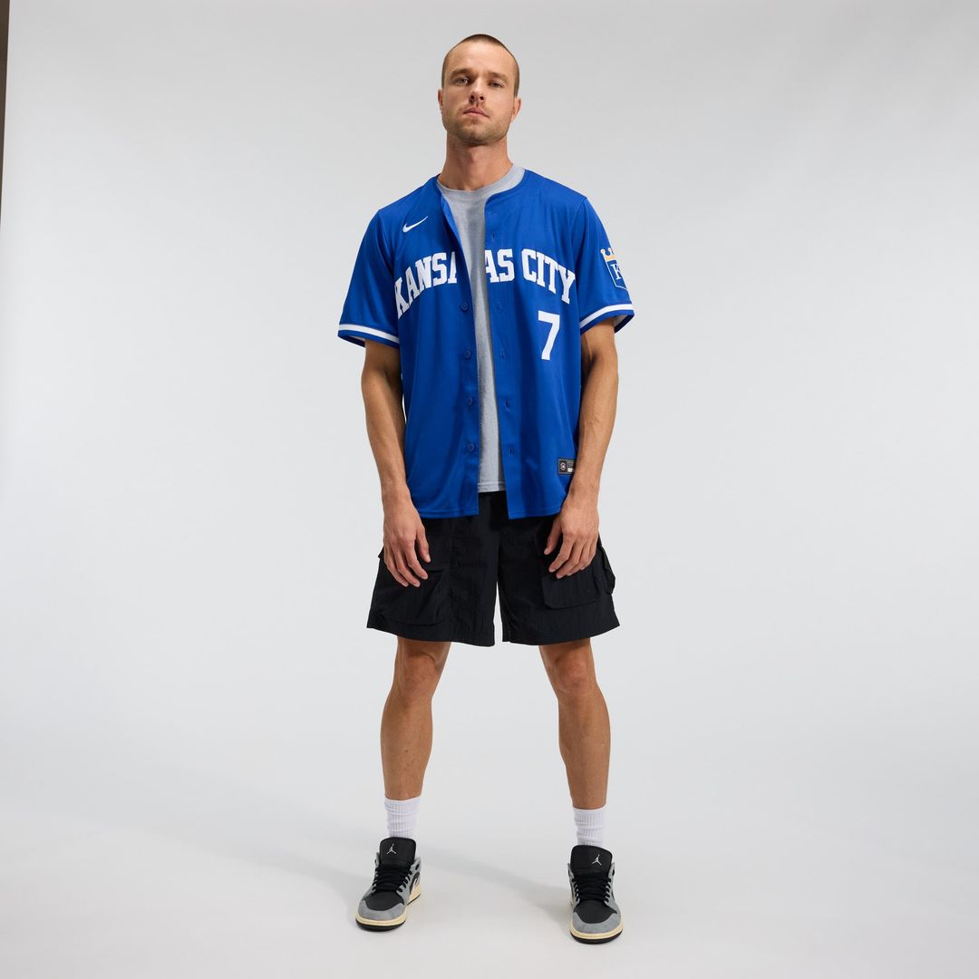 Kansas City Royals Bobby Witt Jr. Royal Alternate 2 Limited Baseball Jersey | MLB Baseball Jersey