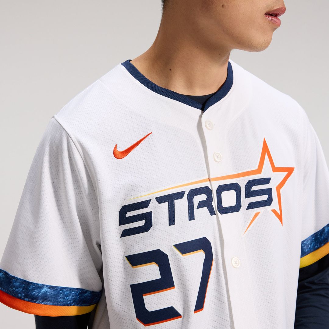 Houston Astros Jose Altuve White 2025 City Connect Limited Baseball Jersey | MLB Baseball Jersey