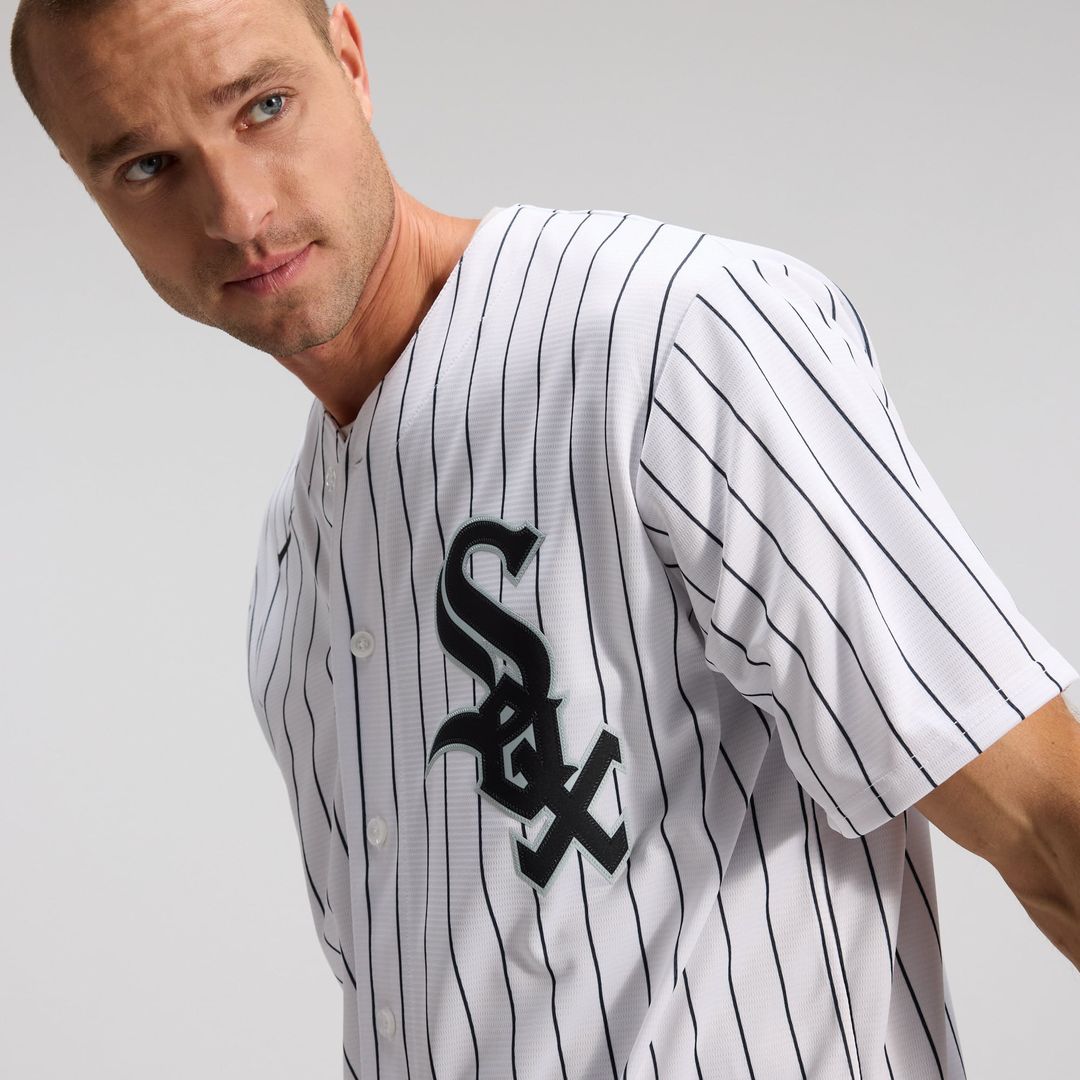 Chicago White Sox White Home Replica Team Baseball Jersey | MLB Baseball Jersey