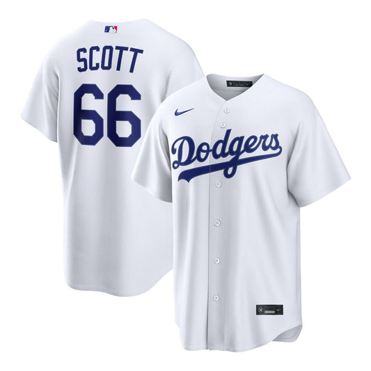 Los Angeles Dodgers Tanner Scott White Home Replica Baseball Jersey