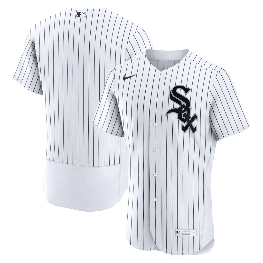 Chicago White Sox White Home Authentic Baseball Jersey | MLB Baseball Jersey