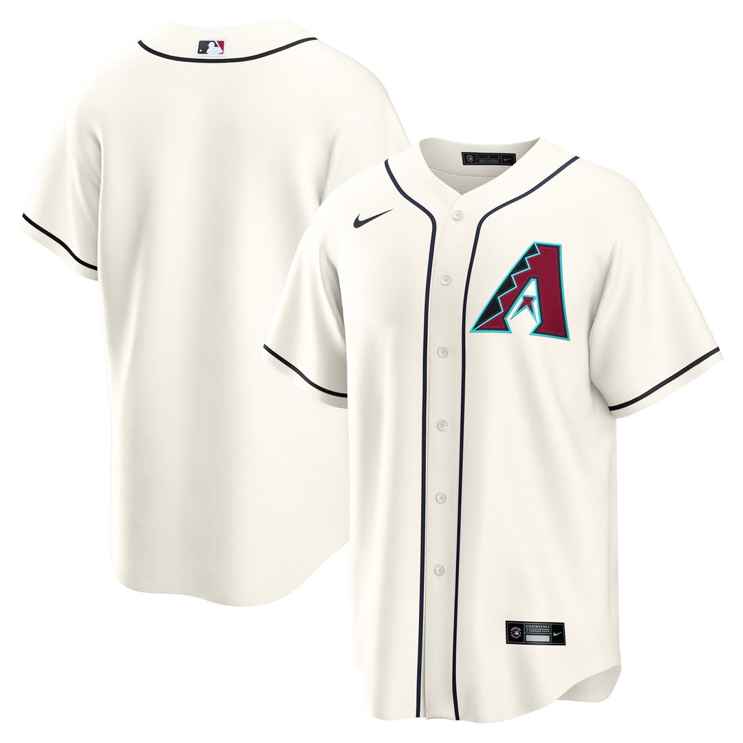 Arizona Diamondbacks Cream Home Replica Baseball Jersey