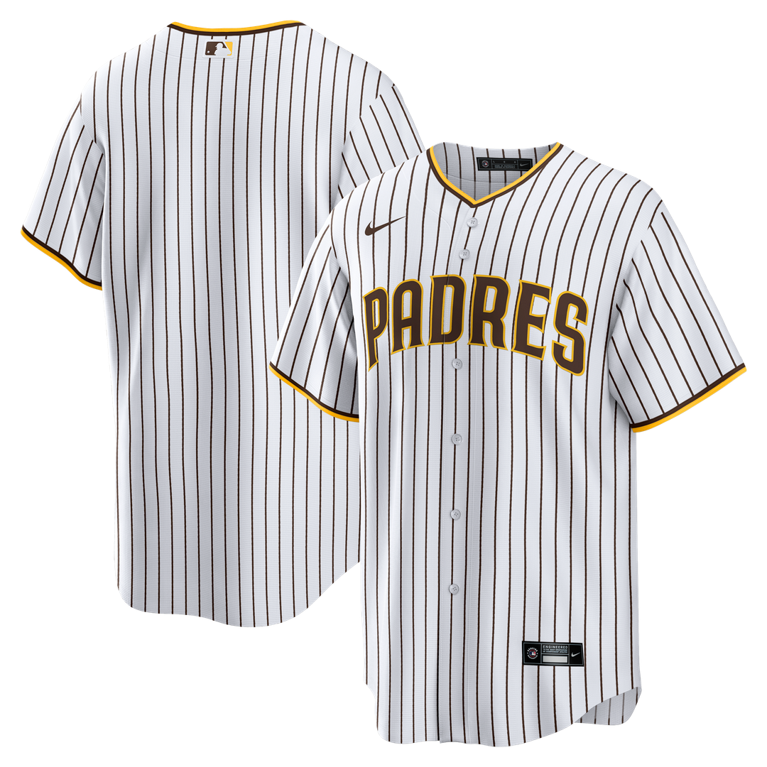 San Diego Padres White Home Big & Tall Replica Baseball Jersey