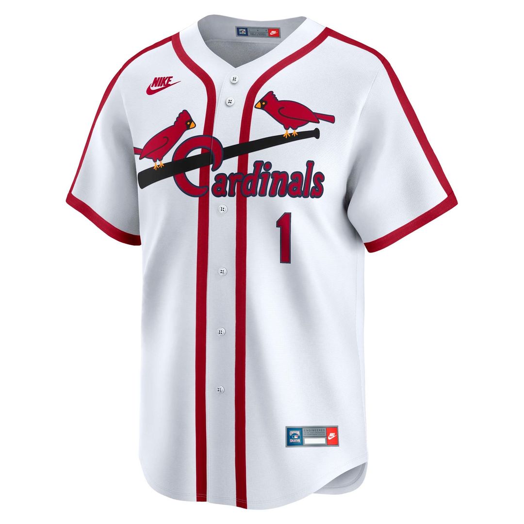 St. Louis Cardinals Ozzie Smith Blue Throwback Cooperstown Collection Limited Baseball Jersey | MLB Baseball Jersey