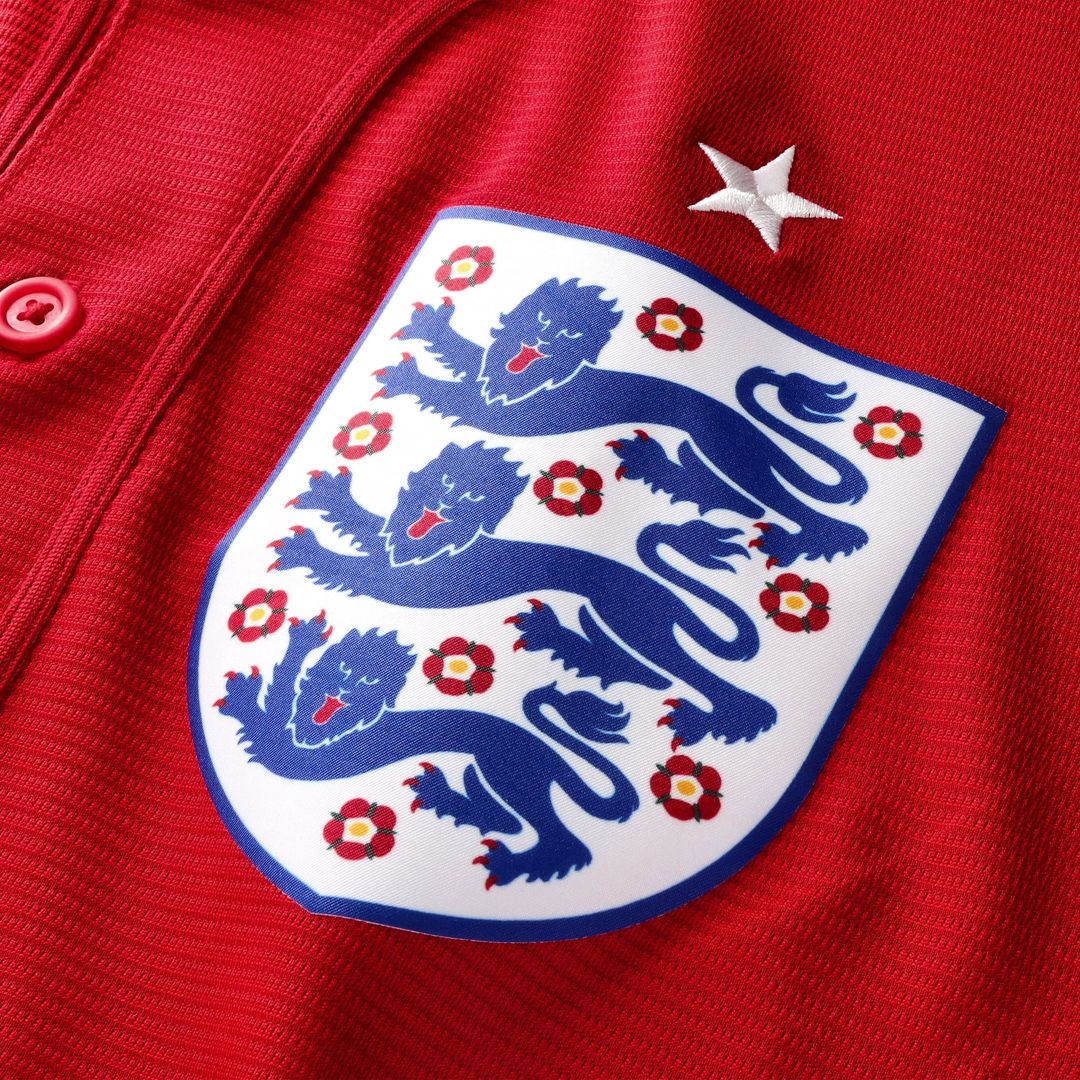 England National Team x MLB Red Stadium Replica Baseball Jersey