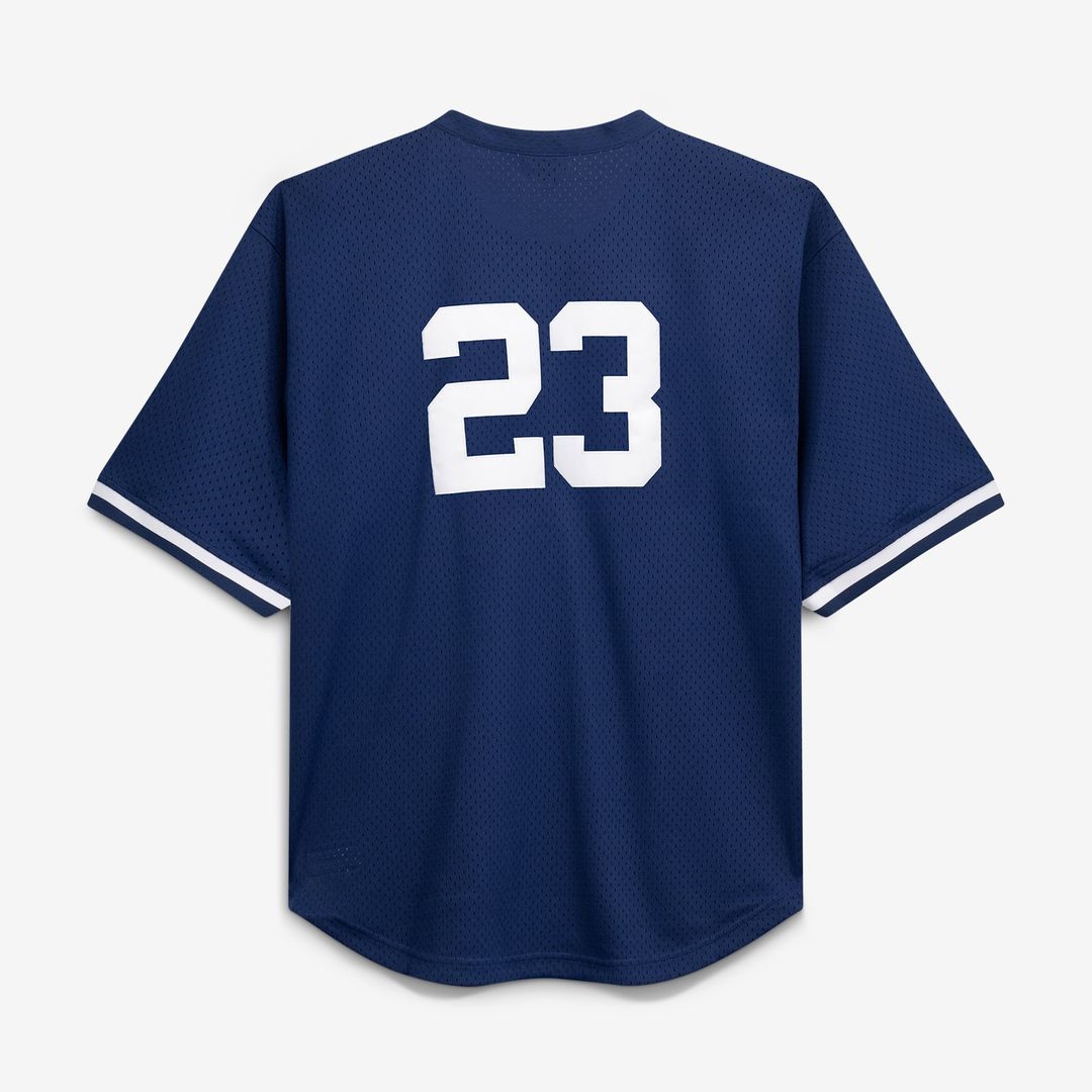 New York Yankees Don Mattingly Navy Cooperstown Collection Big & Tall Mesh Batting Practice Baseball Jersey | MLB Baseball Jersey