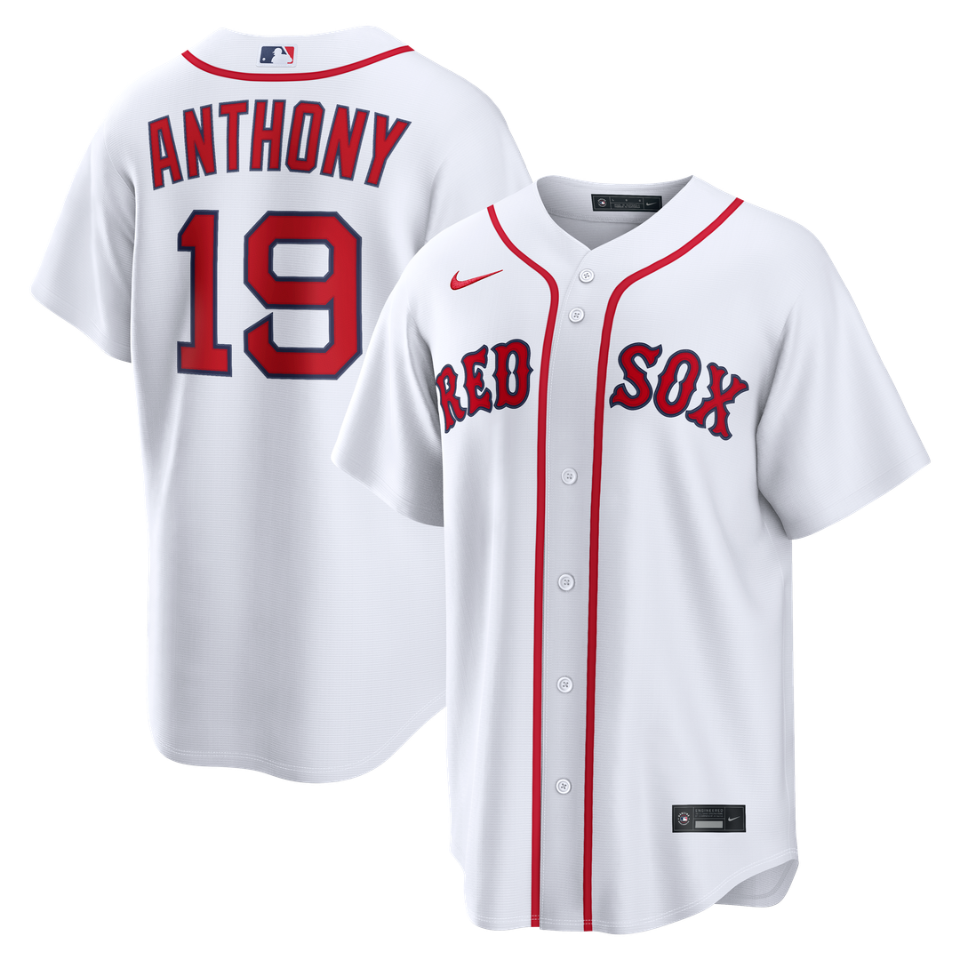 Boston Red Sox Roman Anthony White Home Replica Baseball Jersey