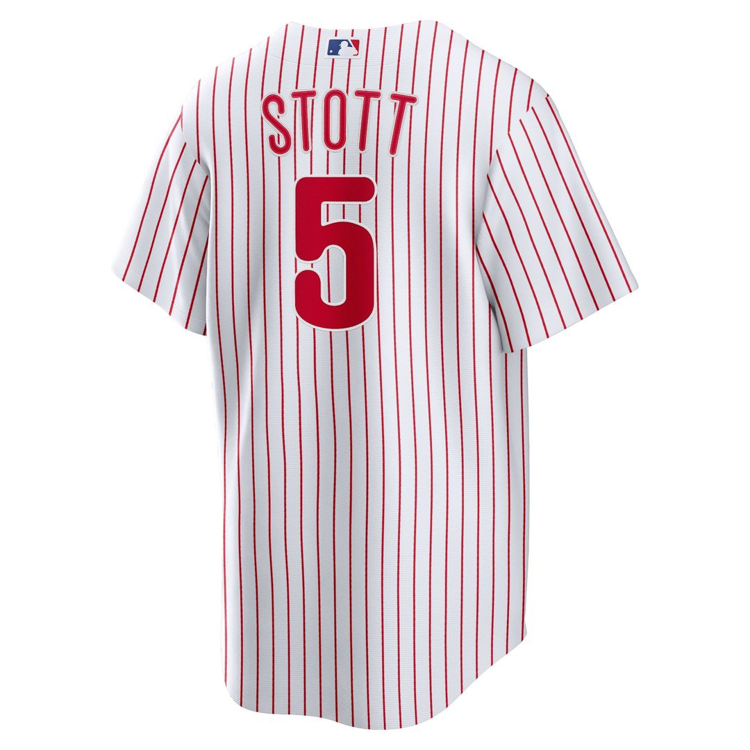 Philadelphia Phillies Bryson Stott White Replica Baseball Jersey | MLB Baseball Jersey