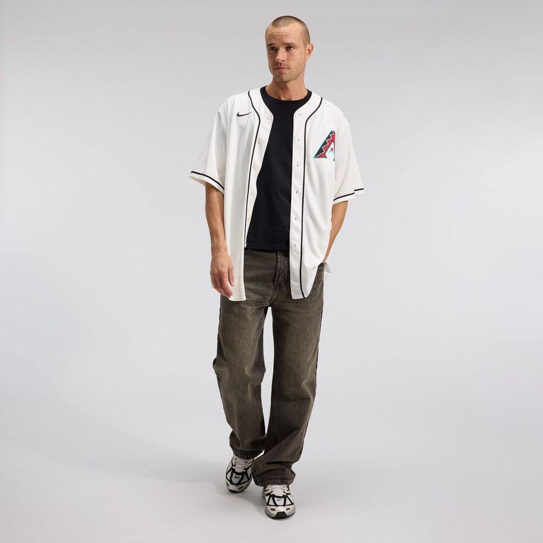 Arizona Diamondbacks Corbin Carroll Cream Home Replica Baseball Jersey | MLB Baseball Jersey