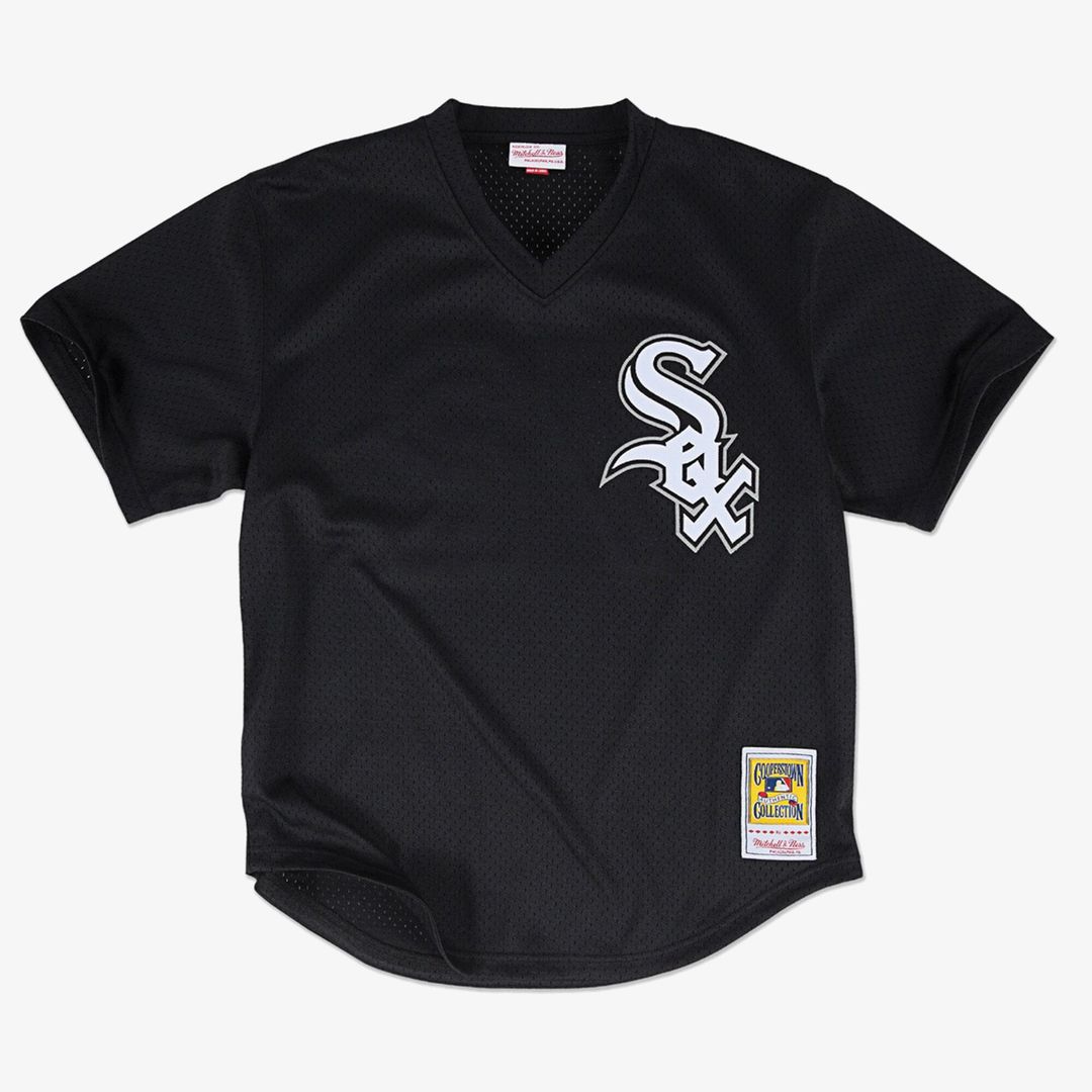 Chicago White Sox Bo Jackson Black Authentic Batting Practice Baseball Jersey