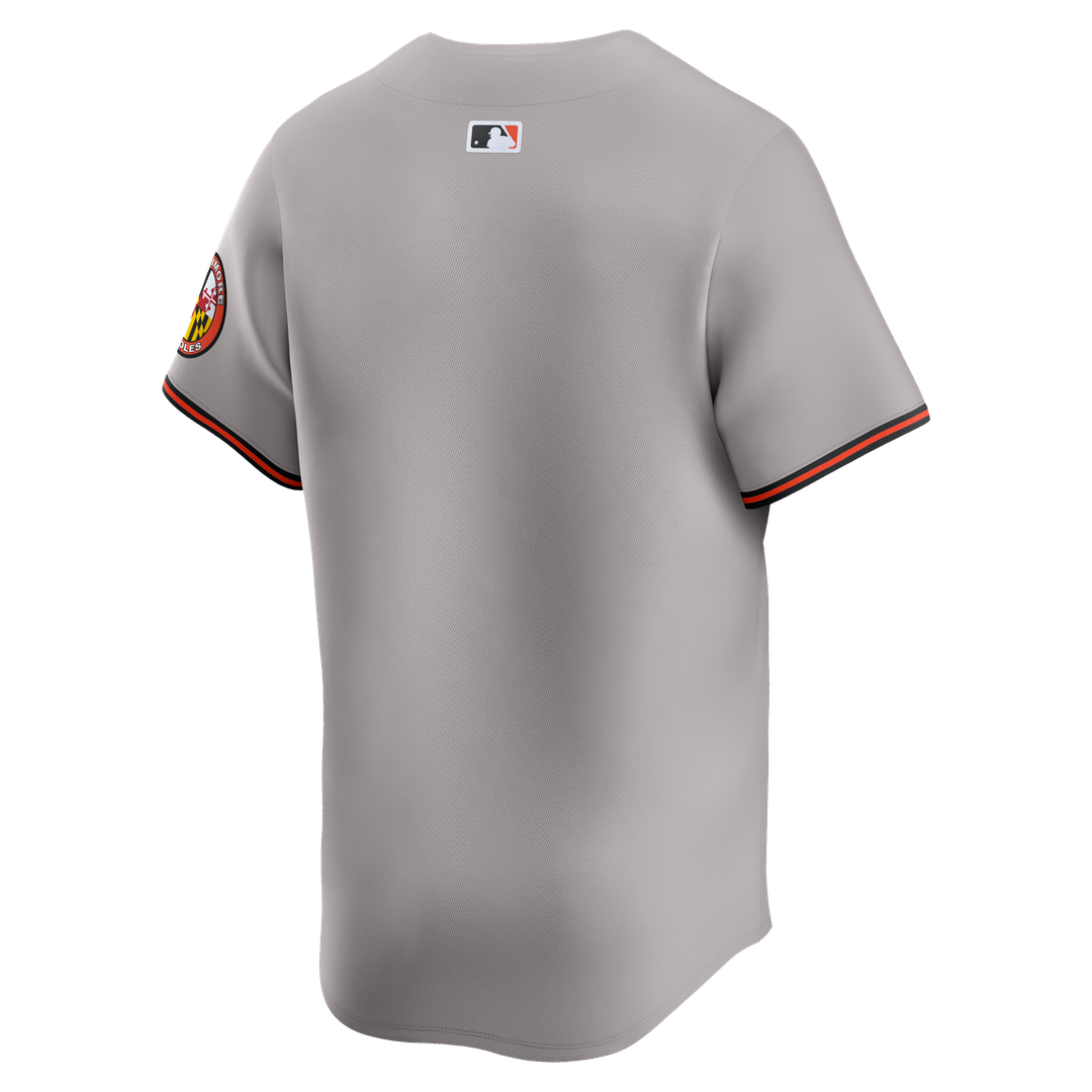 Baltimore Orioles Gray Road Limited Baseball Jersey | MLB Baseball Jersey