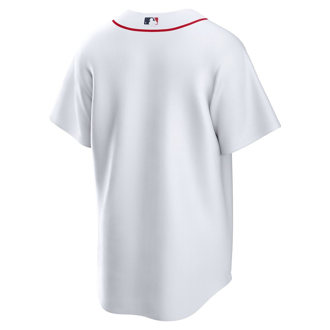 Boston Red Sox White Home Blank Replica Baseball Jersey | MLB Baseball Jersey