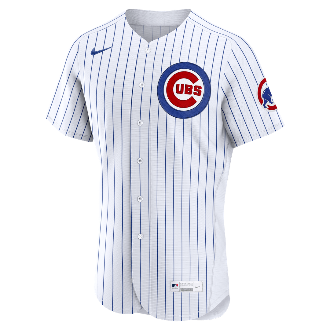 Chicago Cubs Dansby Swanson White Home Authentic Baseball Jersey | MLB Baseball Jersey