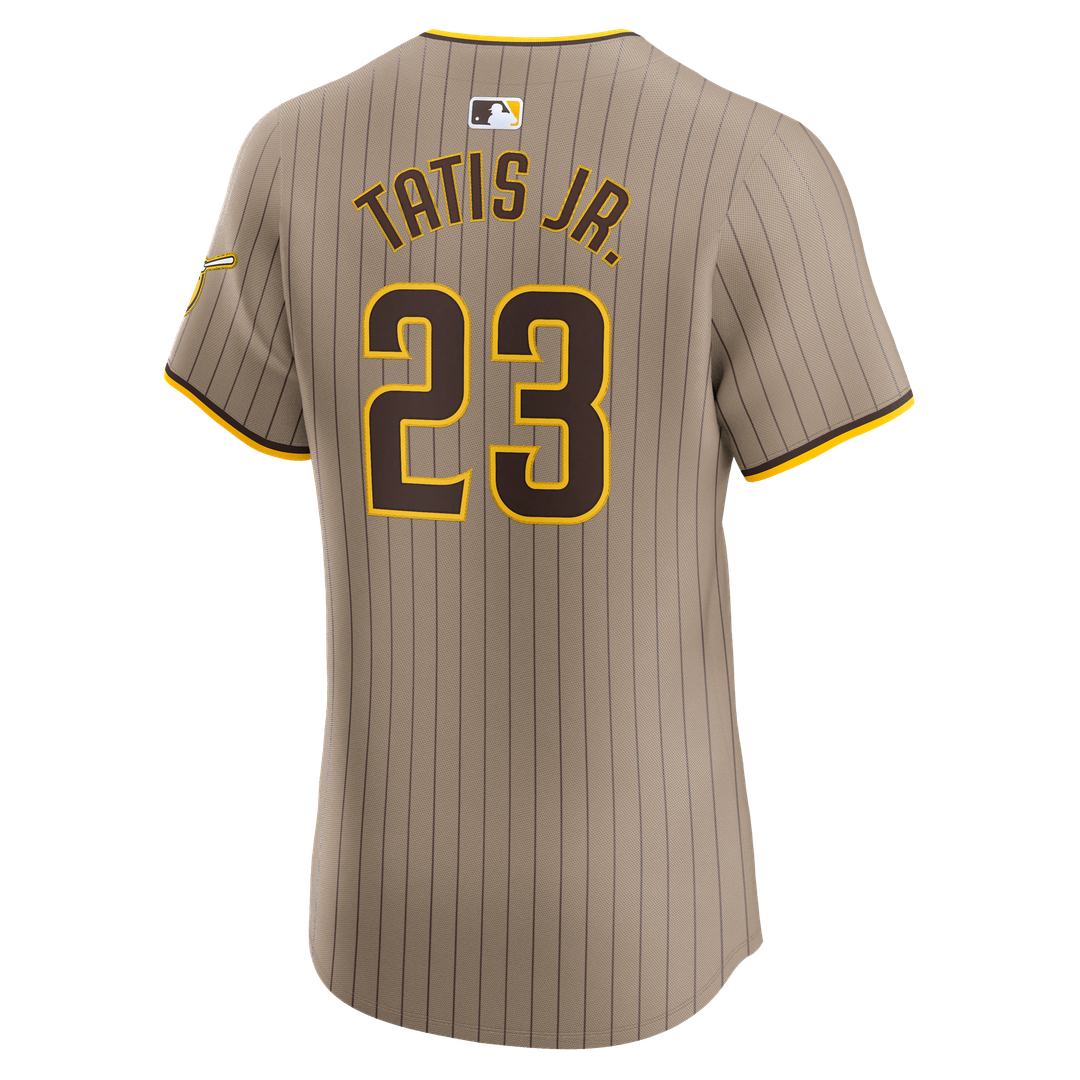 San Diego Padres Fernando Tatis Jr. Sand Alternate Elite Baseball Jersey | MLB Baseball Jersey