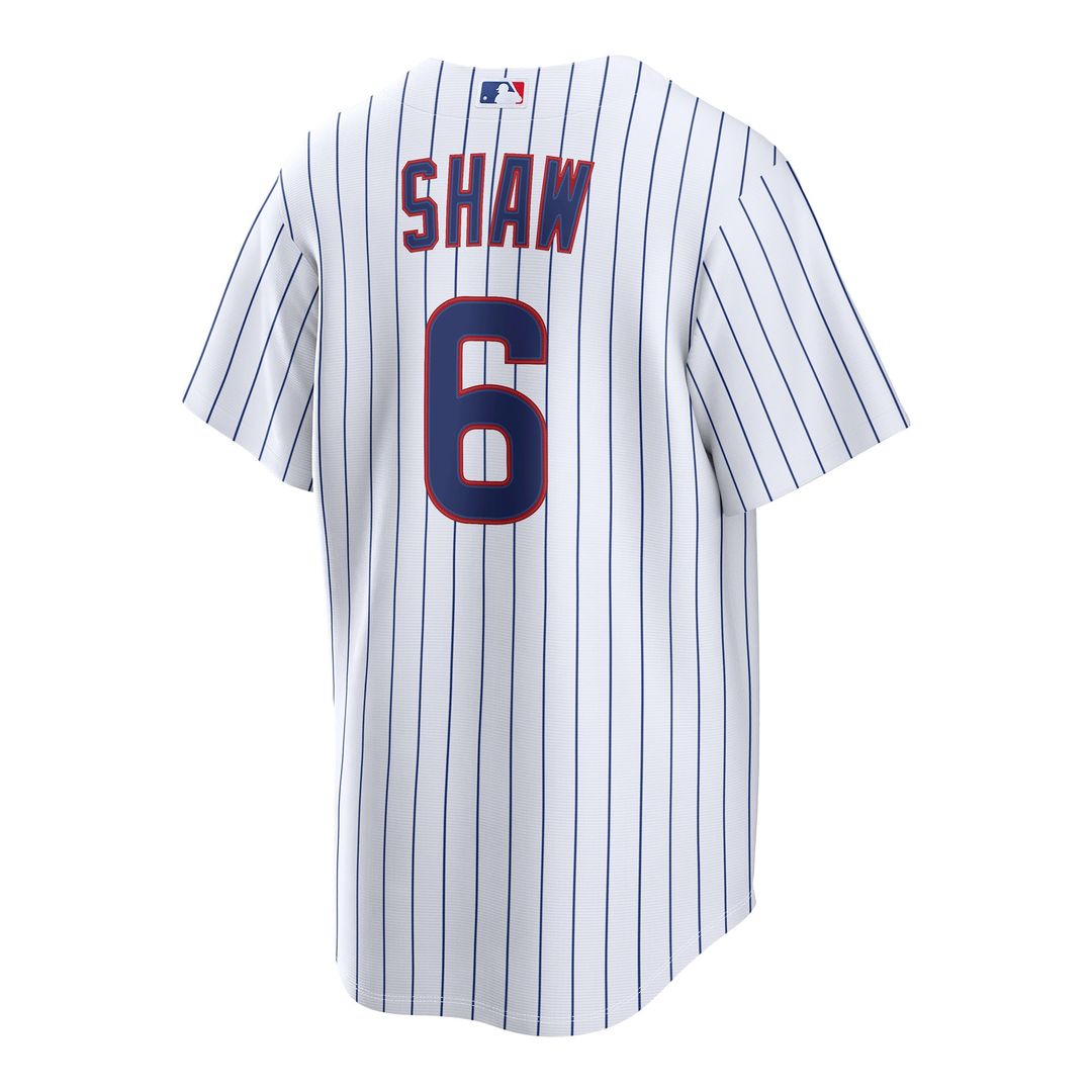 Chicago Cubs Matt Shaw White Home Replica Baseball Jersey | MLB Baseball Jersey