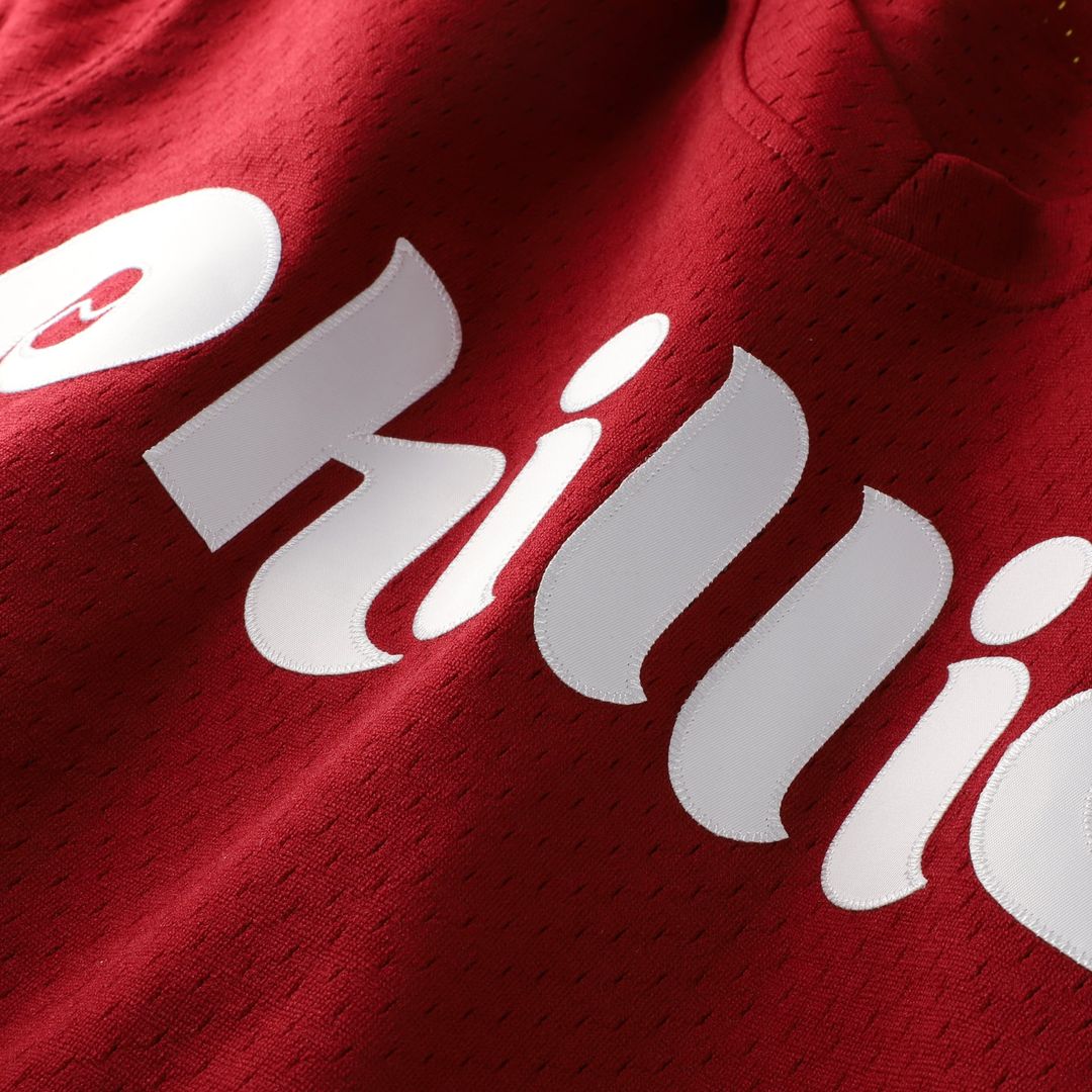 Philadelphia Phillies Darren Daulton Scarlet Authentic Batting Practice Baseball Jersey | MLB Baseball Jersey