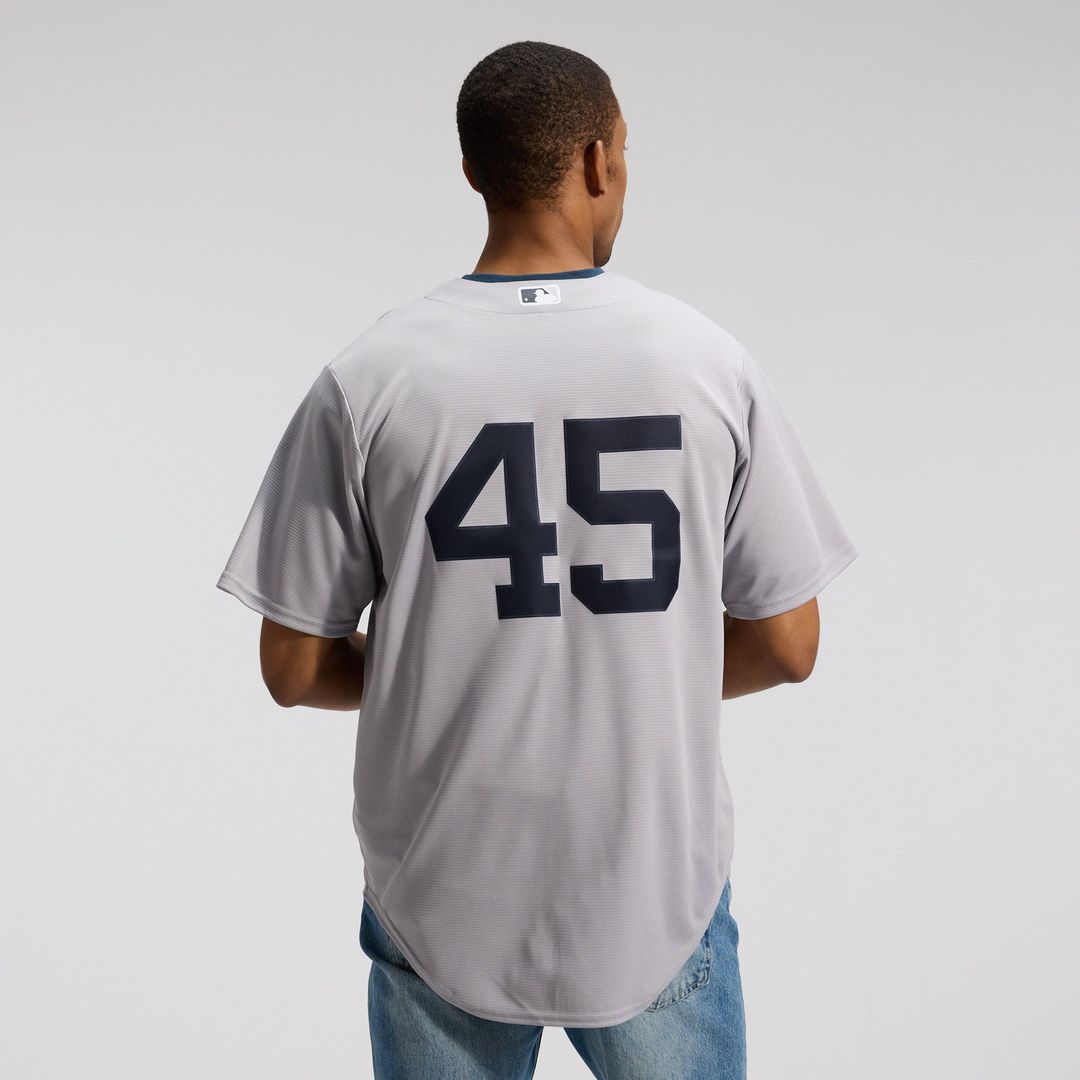 New York Yankees Gerrit Cole Gray Road Replica Baseball Jersey | MLB Baseball Jersey