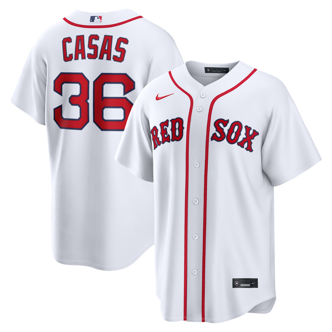 Boston Red Sox Triston Casas White Home Replica Baseball Jersey