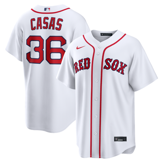 Boston Red Sox Triston Casas White Home Replica Baseball Jersey