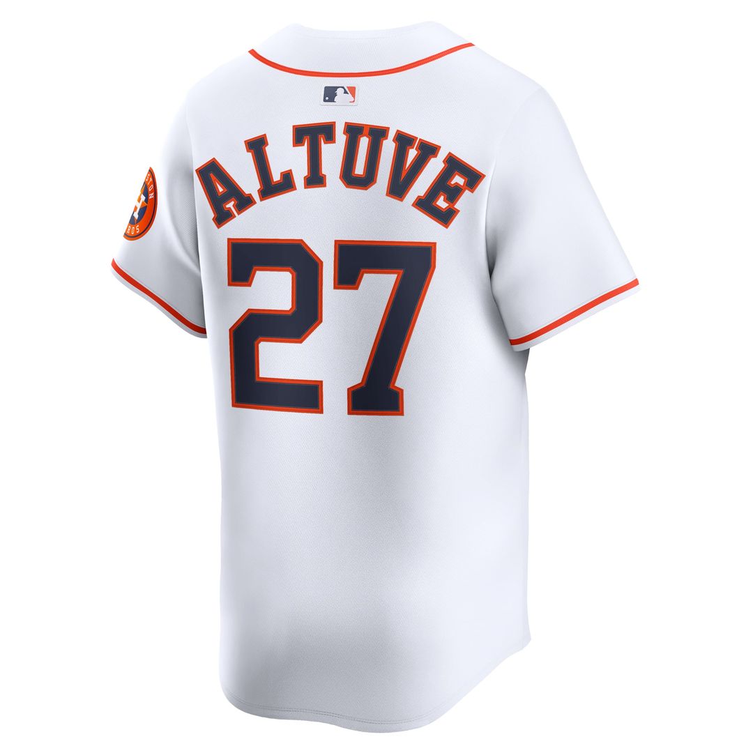 Houston Astros Jose Altuve Gray Road Limited Baseball Jersey | MLB Baseball Jersey