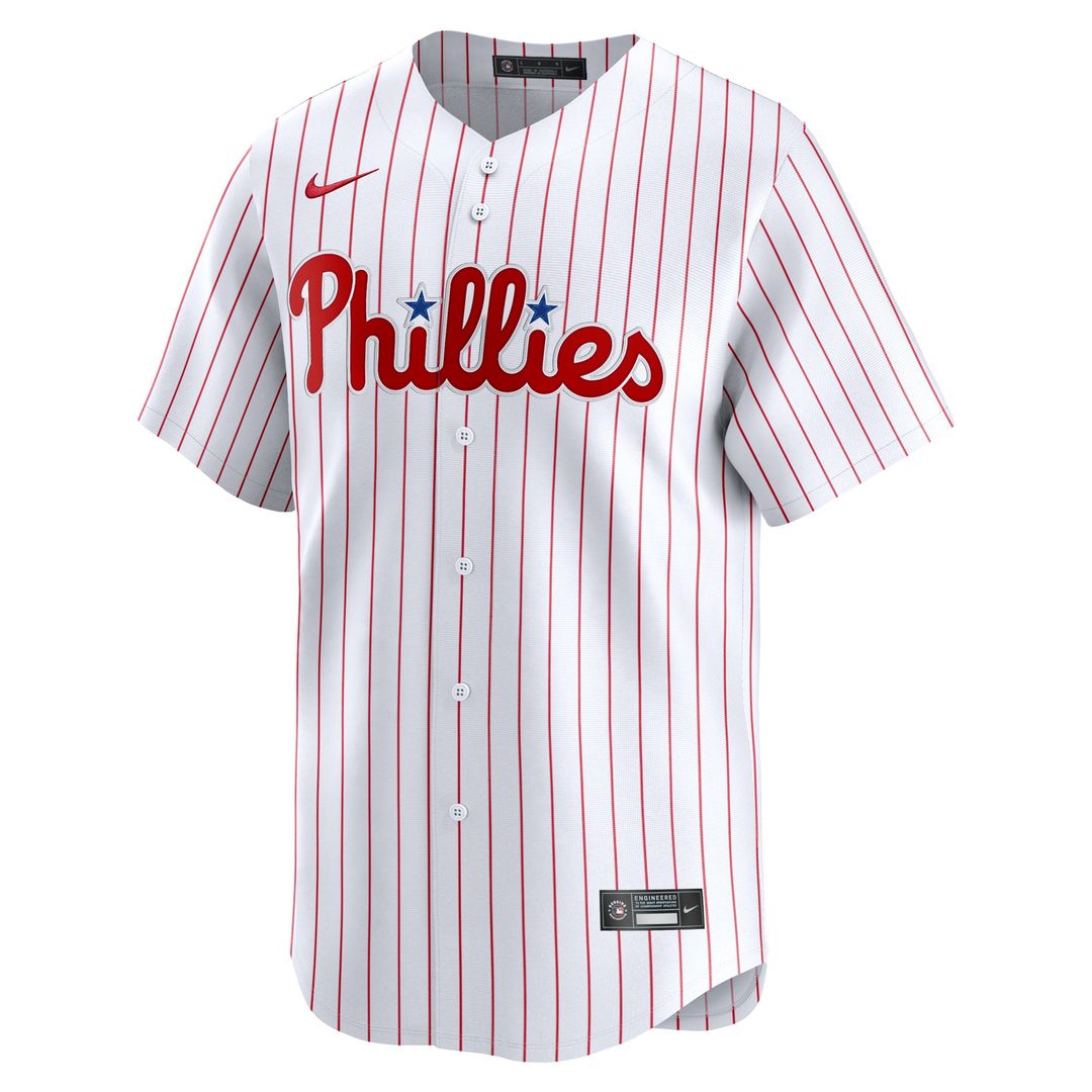 Philadelphia Phillies Jhoan Duran White Home Limited Baseball Jersey | MLB Baseball Jersey