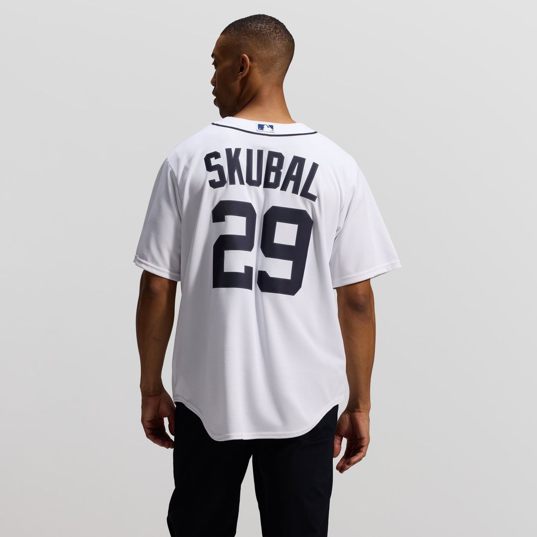 Detroit Tigers Tarik Skubal White Home Limited Baseball Jersey | MLB Baseball Jersey