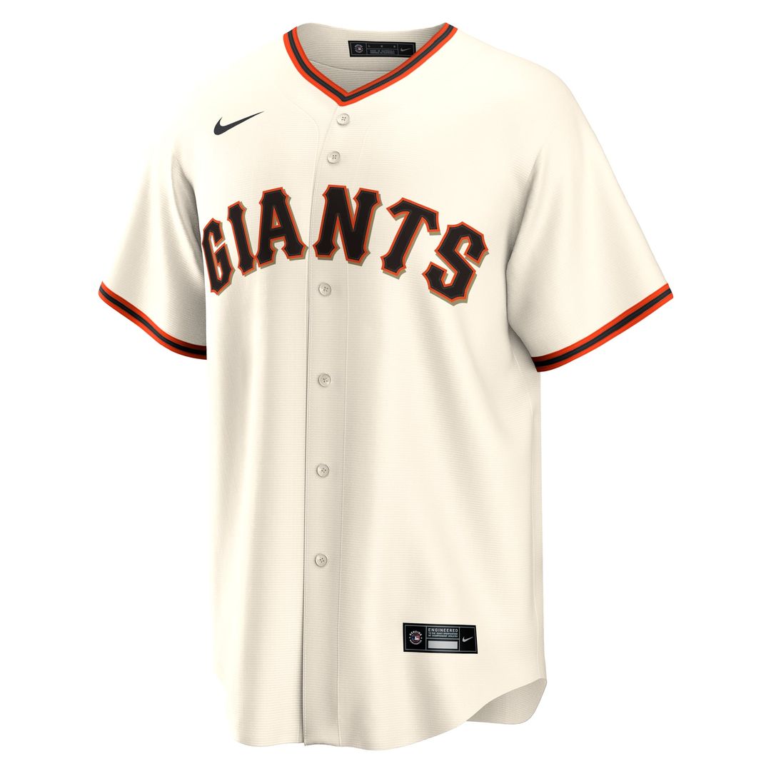 San Francisco Giants Willy Adames Cream Home Replica Baseball Jersey | MLB Baseball Jersey