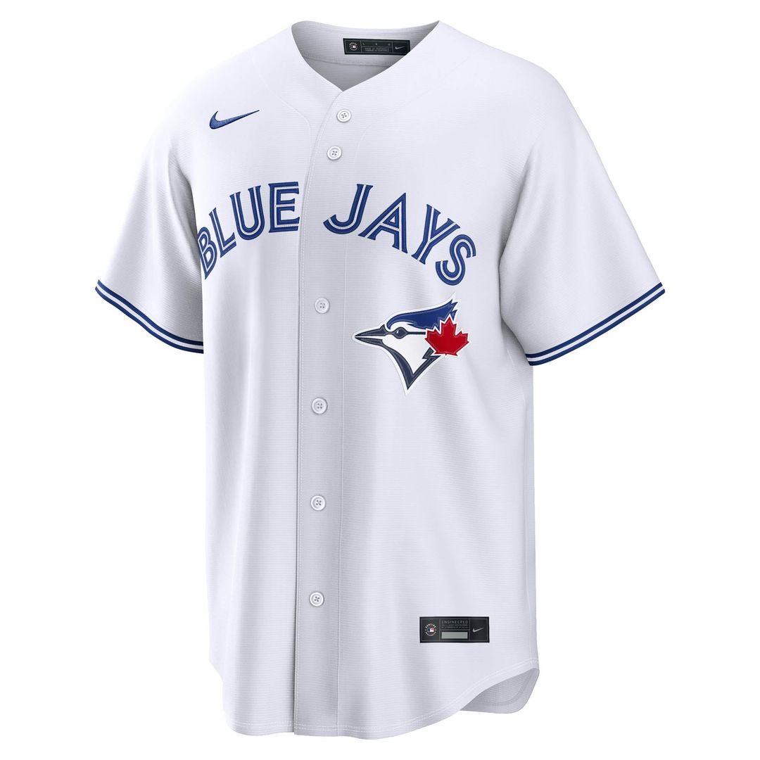 Toronto Blue Jays Alejandro Kirk White Home Replica Baseball Jersey | MLB Baseball Jersey