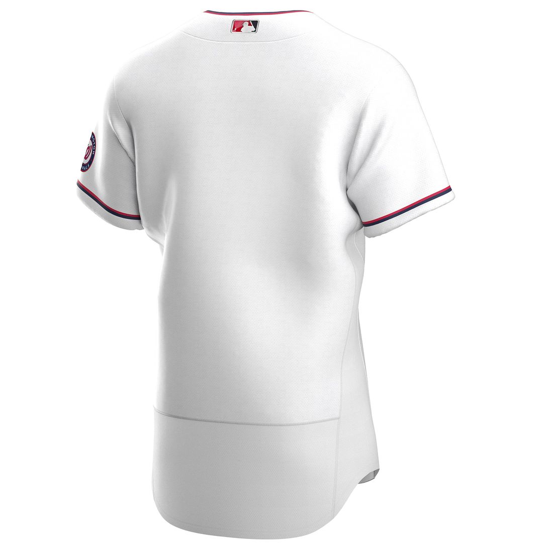 Washington Nationals White Alternate Authentic Team Baseball Jersey | MLB Baseball Jersey