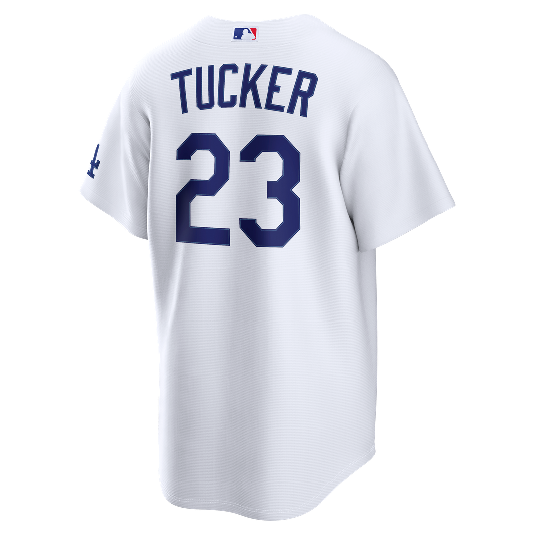 Los Angeles Dodgers Kyle Tucker White Home Stadium Baseball Jersey | MLB Baseball Jersey