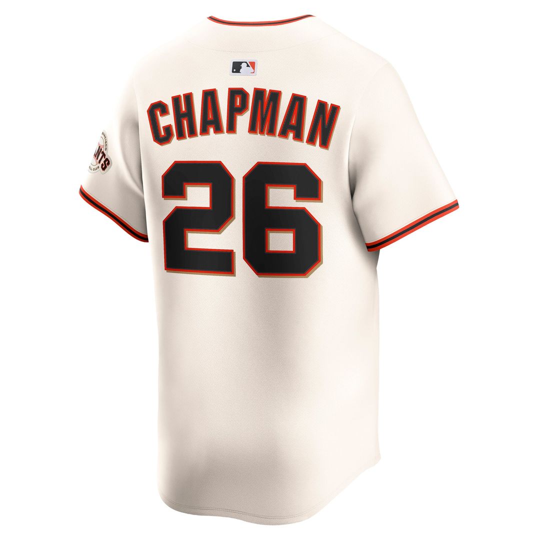 San Francisco Giants Matt Chapman Cream Home Limited Baseball Jersey | MLB Baseball Jersey