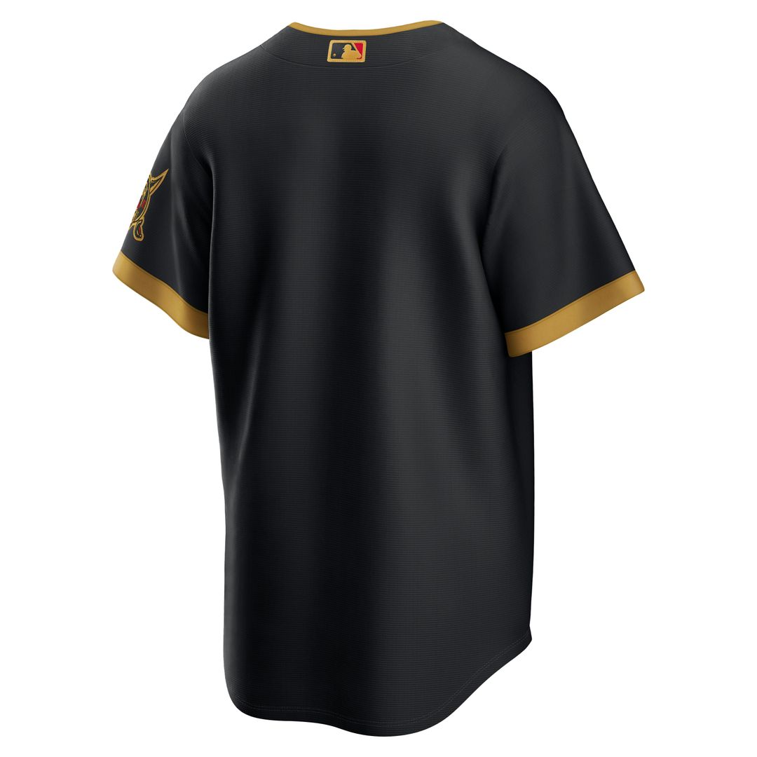 Pittsburgh Pirates Black 2026 City Connect Stadium Baseball Jersey | MLB Baseball Jersey