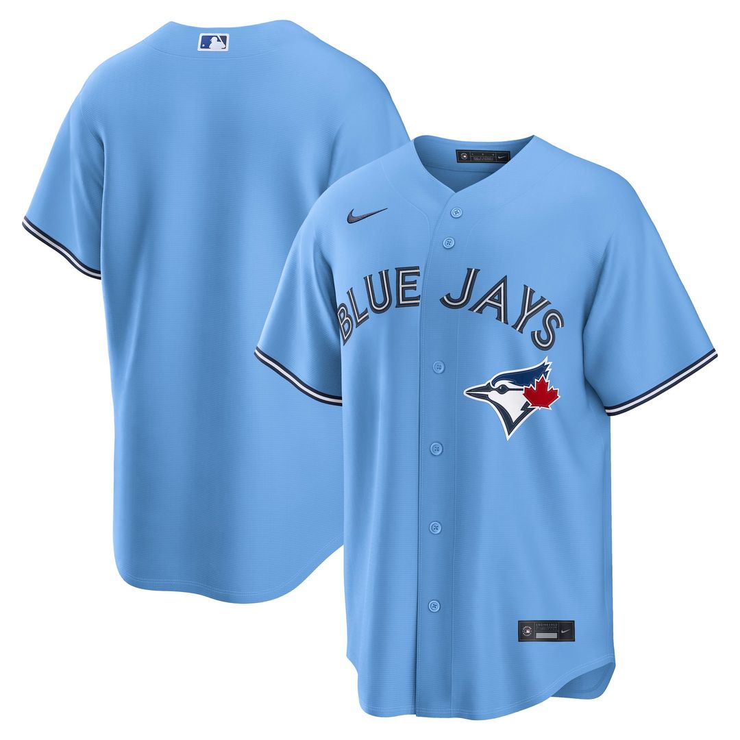 Toronto Blue Jays Powder Blue Alternate Replica Baseball Jersey