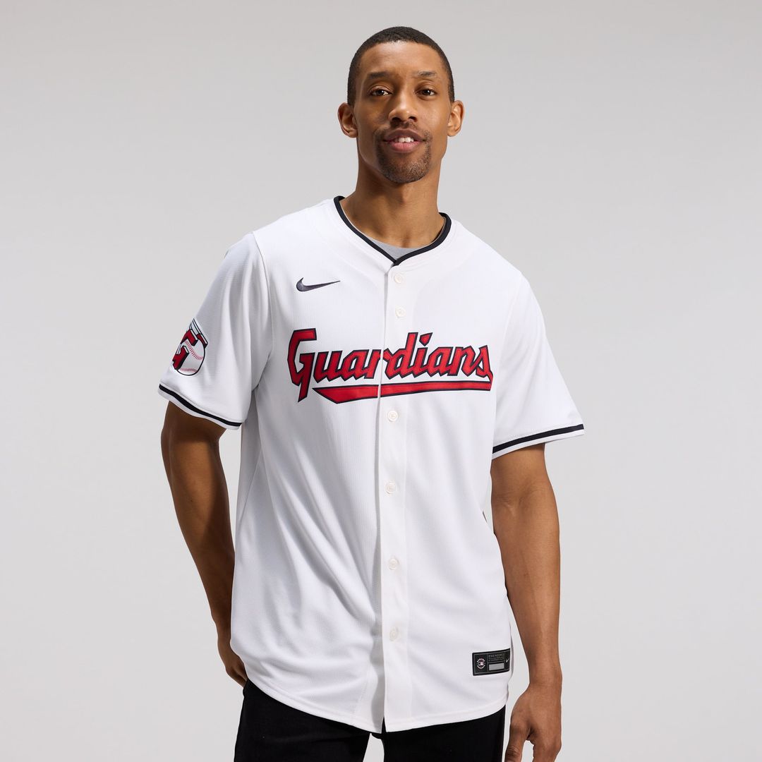Cleveland Guardians Jose Ramirez White Home Limited Baseball Jersey | MLB Baseball Jersey