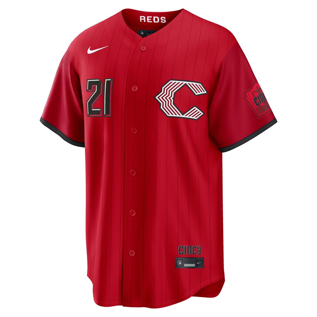 Cincinnati Reds Hunter Greene Red 2026 City Connect Stadium Baseball Jersey | MLB Baseball Jersey