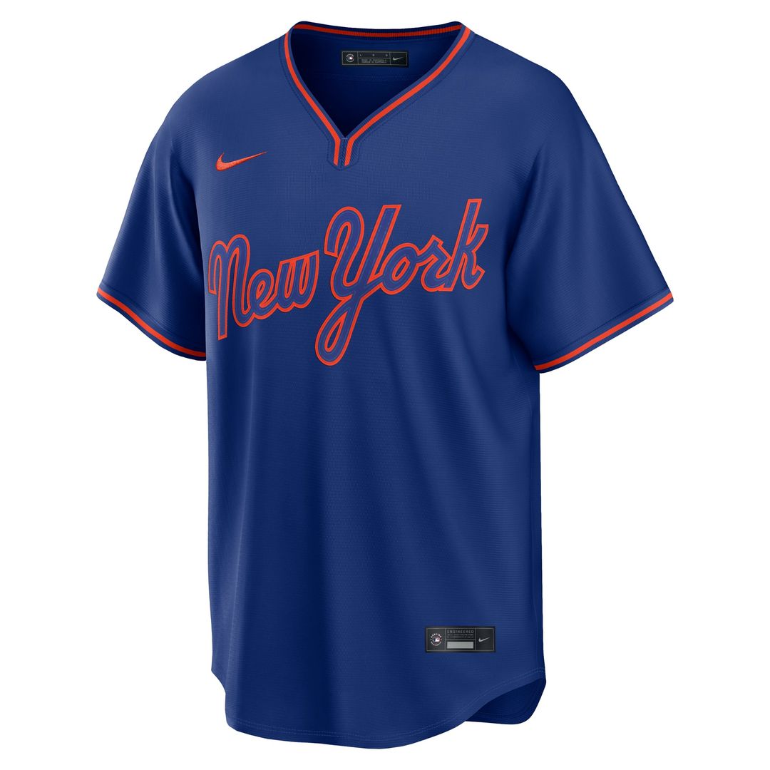 New York Mets Francisco Lindor Gray Road Replica Baseball Jersey | MLB Baseball Jersey