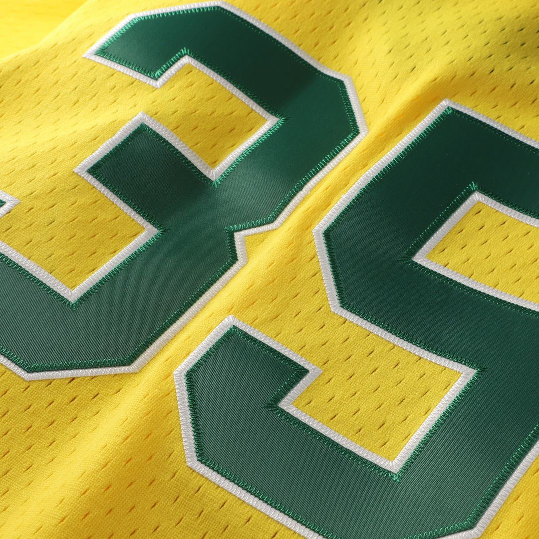 Athletics Rickey Henderson Yellow Authentic Batting Practice Baseball Jersey | MLB Baseball Jersey