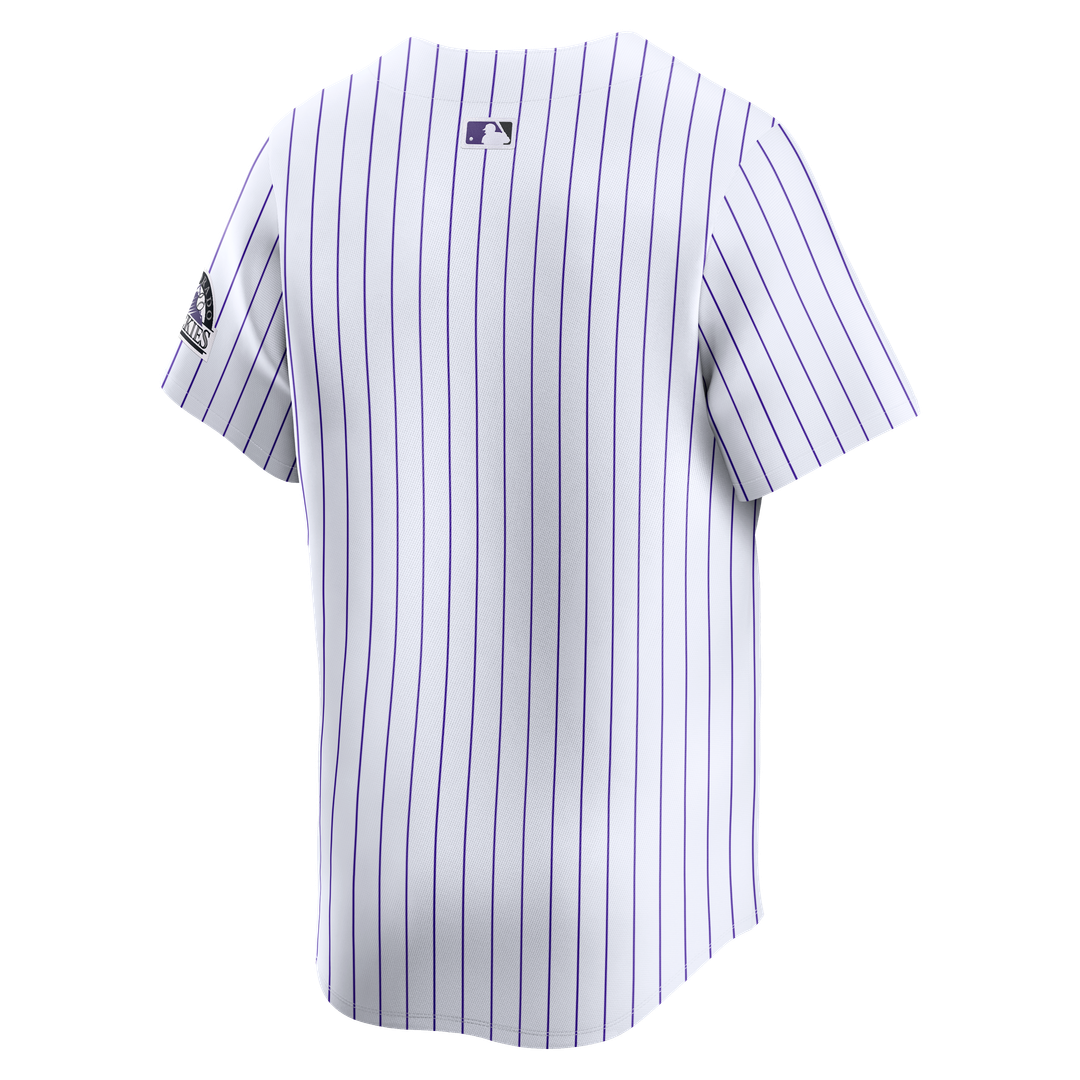 Colorado Rockies White Home Limited Baseball Jersey | MLB Baseball Jersey
